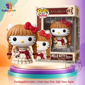 Hello Kitty x Annabelle #13 Concept Funko Pop Style Vinyl Figure Horror Collectible