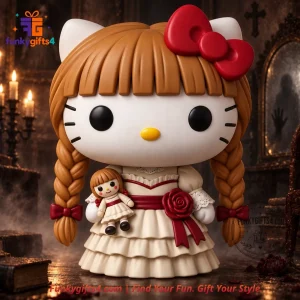 Hello Kitty x Annabelle #13 Concept Funko Pop Style Vinyl Figure Horror Collectible