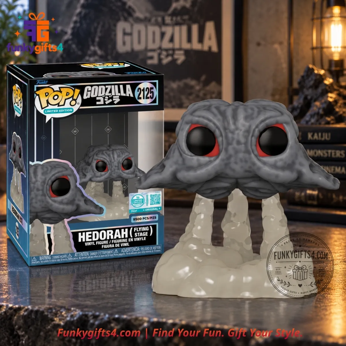 Godzilla x Hedorah Funko Pop! Movies #2125 Flying Stage Supreme Limited Edition Vinyl Figure-3_result Godzilla x Hedorah Funko Pop! Movies #2125 Flying Stage Supreme Limited Edition Vinyl Figure – image 3 of 4