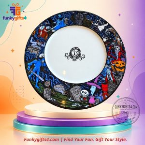 Disney x The Nightmare Before Christmas Club 33 Haunted Mansion Holiday Charger Plate Jack Skellington Gothic Collectible 2026 8 Disney x The Nightmare Before Christmas Club 33 Haunted Mansion Holiday Charger Plate Jack Skellington Gothic Collectible 2026
