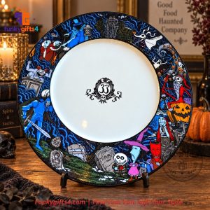 Disney x The Nightmare Before Christmas Club 33 Haunted Mansion Holiday Charger Plate Jack Skellington Gothic Collectible 2026 9 Disney x The Nightmare Before Christmas Club 33 Haunted Mansion Holiday Charger Plate Jack Skellington Gothic Collectible 2026