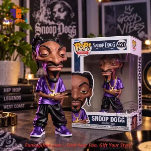 Snoop Dogg x Funko Pop! Rocks #420 Doggfather Purple Outfit Gold Chain Concept Vinyl Figure 10 Snoop Dogg x Funko Pop! Rocks #420 Doggfather Purple Outfit Gold Chain Concept Vinyl Figure