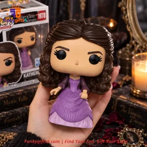 The Vampire Diaries x Katherine Pierce Funko Pop! Television #1978 Purple Dress Exclusive Vinyl Figure Collectible