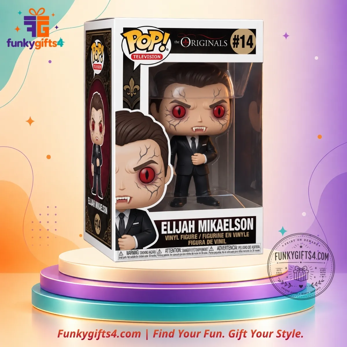 The Originals x Elijah Mikaelson Vampire #14 Custom Funko Pop! Vinyl Figure 2026