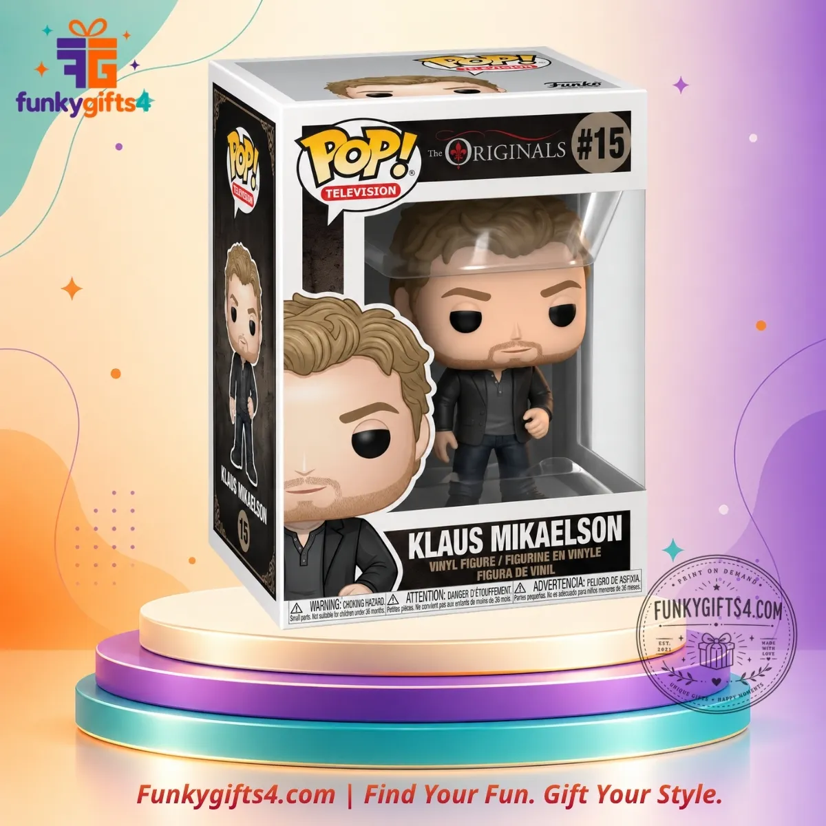 The Originals x Klaus Mikaelson #15 Custom Funko Pop! Television Vinyl Figure 2026