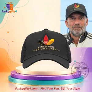 Jürgen Klopp x German National Team Einer von 83 Millionen Black Adidas Baseball Cap 2026