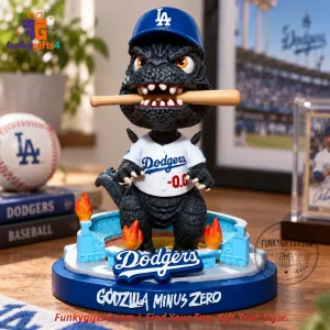 Los Angeles (LA) Dodgers x Godzilla Minus Zero Stadium Giveaway Bobblehead Baseball Collectible 2026 9 Los Angeles (LA) Dodgers x Godzilla Minus Zero Stadium Giveaway Bobblehead Baseball Collectible 2026