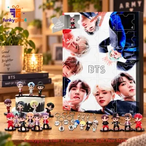 BTS x Chibi Mini Figures & Keychains 24-Day Blind Box Christmas Advent Calendar 2026