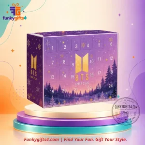 BTS x Purple Holiday Chibi Figures & ARMY Accessories 24-Day Christmas Advent Calendar 2026