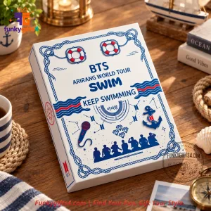 BTS x Arirang World Tour Swim Keep Swimming Mini Figures & BT21 Sailor Charms Blind Box Collection 2026 10 BTS x Arirang World Tour Swim Keep Swimming Mini Figures & BT21 Sailor Charms Blind Box Collection 2026