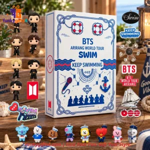BTS x Arirang World Tour Swim Keep Swimming Mini Figures & BT21 Sailor Charms Blind Box Collection 2026 11 BTS x Arirang World Tour Swim Keep Swimming Mini Figures & BT21 Sailor Charms Blind Box Collection 2026