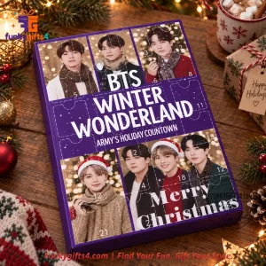 BTS x Winter Wonderland Chibi Figures & BT21 Holiday Characters 24-Day Christmas Advent Calendar 2026 10 BTS x Winter Wonderland Chibi Figures & BT21 Holiday Characters 24-Day Christmas Advent Calendar 2026