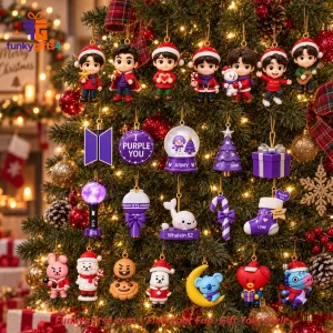 BTS x Winter Wonderland Chibi Figures & BT21 Holiday Characters 24-Day Christmas Advent Calendar 2026 13 BTS x Winter Wonderland Chibi Figures & BT21 Holiday Characters 24-Day Christmas Advent Calendar 2026