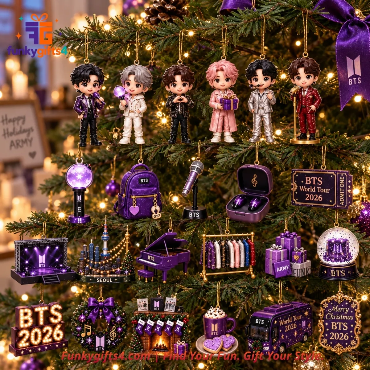BTS x World Tour 24 Days of Purple Christmas Mini Figures & Concert Collectibles Advent Calendar 2026-5_result BTS x World Tour 24 Days of Purple Christmas Mini Figures & Concert Collectibles Advent Calendar 2026 – image 5 of 5