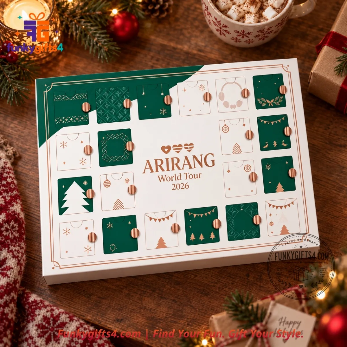 BTS x ARIRANG World Tour 24-Day Christmas Advent Calendar Chibi Collectibles 2026-2_result BTS x ARIRANG World Tour 24-Day Christmas Advent Calendar Chibi Collectibles 2026 – image 2 of 5