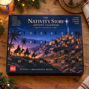 Christian Nativity x Christmas 24-Day Advent Calendar Building Block Set 2026