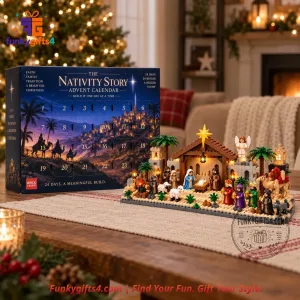 Christian Nativity x Christmas 24-Day Advent Calendar Building Block Set 2026