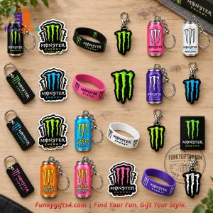 Monster Energy x Zero Sugar Advent Calendar 24-Piece Keychain & Accessories Christmas Countdown Set 2026 12 Monster Energy x Zero Sugar Advent Calendar 24-Piece Keychain & Accessories Christmas Countdown Set 2026