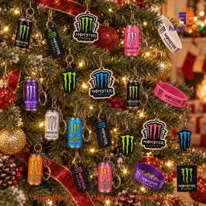 Monster Energy x Zero Sugar Advent Calendar 24-Piece Keychain & Accessories Christmas Countdown Set 2026 13 Monster Energy x Zero Sugar Advent Calendar 24-Piece Keychain & Accessories Christmas Countdown Set 2026