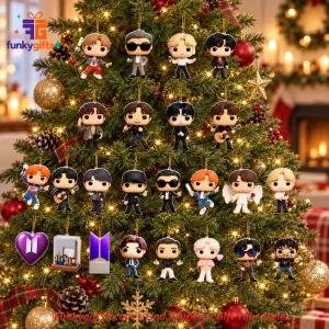 BTS x Love Yourself 24-Day Christmas Advent Calendar Chibi Acrylic Ornament & Keychain Collectible Set 2026 13 BTS x Love Yourself 24-Day Christmas Advent Calendar Chibi Acrylic Ornament & Keychain Collectible Set 2026