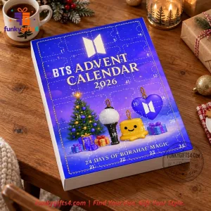 BTS x Borahae Magic 24-Day Christmas Advent Calendar Chibi Figurines & Acrylic Ornaments 2026
