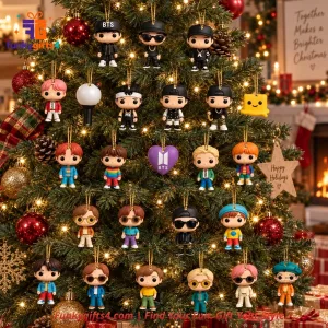 BTS x Borahae Magic 24-Day Christmas Advent Calendar Chibi Figurines & Acrylic Ornaments 2026