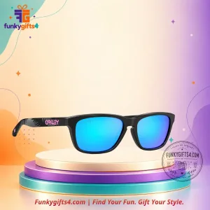 Oakley x GTA6 Grand Theft Auto VI Vice City Frogskins Blue Sapphire Lens Black Pink Sunglasses 2026