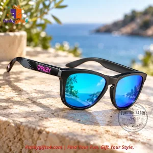 Oakley x GTA6 Grand Theft Auto VI Vice City Frogskins Blue Sapphire Lens Black Pink Sunglasses 2026