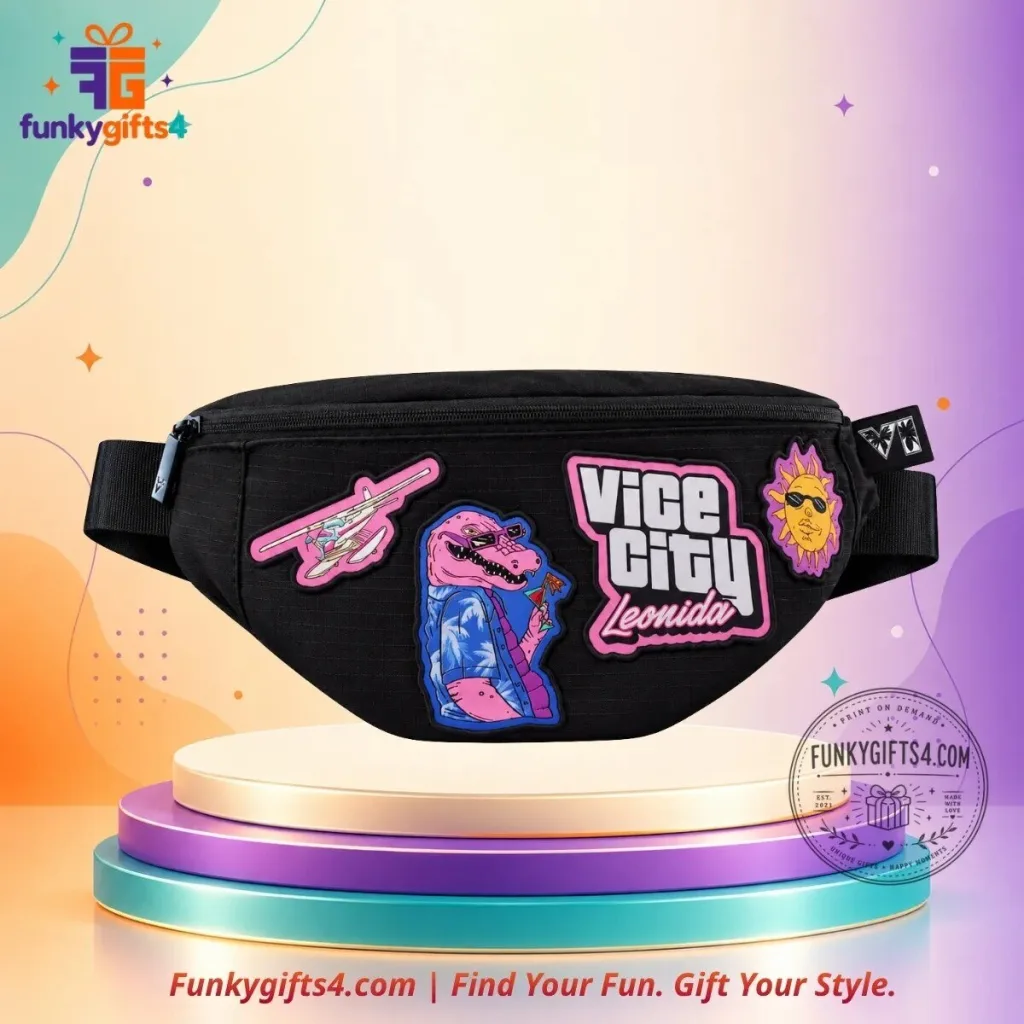 "Stylish GTA 6 Rockstar Crossbody Bag: Must-Have for 2026" 65 GTA 6 Grand Theft Auto VI x Rockstar Games Leonida Keys Vice City Black Patch Crossbody Bag 2026
