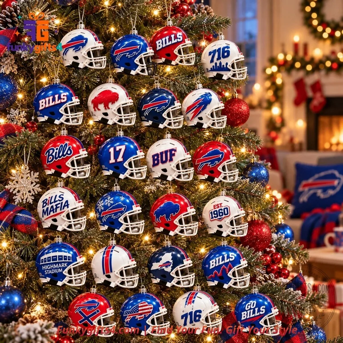Riddell x Buffalo Bills 24 Mini Football Helmet Collector Set Advent Calendar 2026 13 Riddell x Buffalo Bills 24 Mini Football Helmet Collector Set Advent Calendar 2026