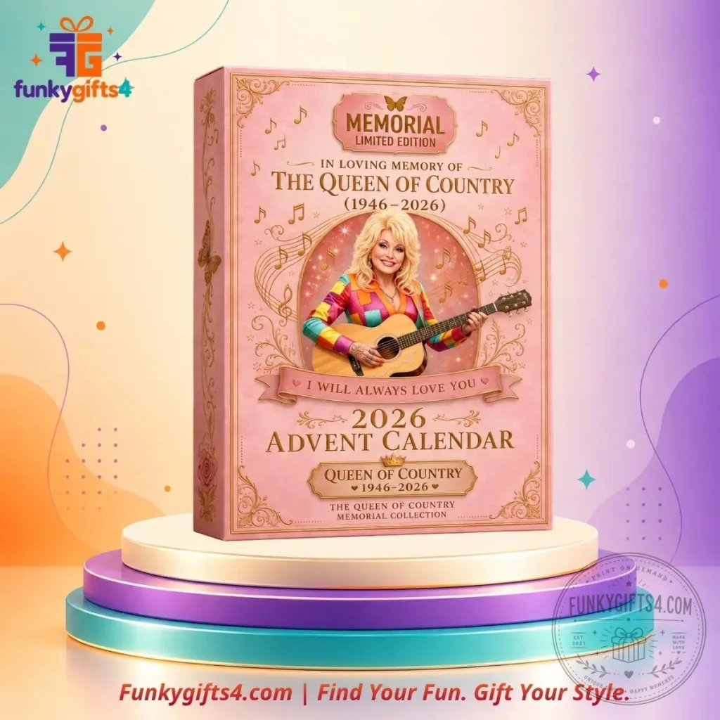 Dolly Parton x Queen of Country In Loving Memory 24-Piece Collectible Advent Calendar 2026 Dolly Parton x Queen of Country In Loving Memory 24-Piece Collectible Advent Calendar 2026