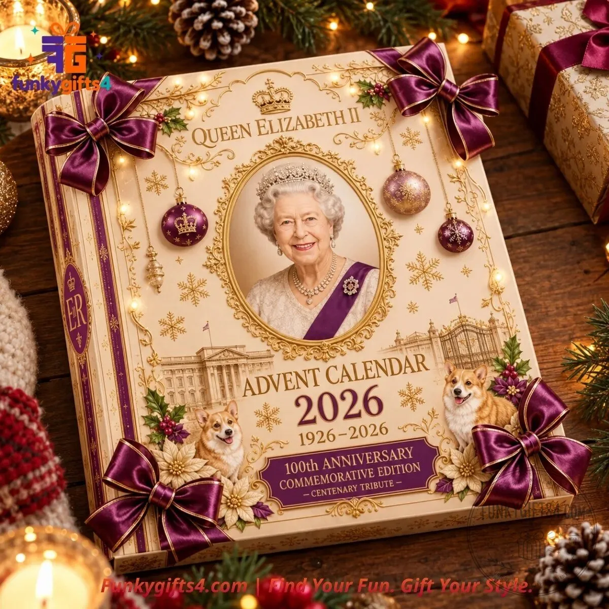 Queen Elizabeth II x Royal Centenary 100th Anniversary 24-Piece Commemorative Advent Calendar 2026 10 Queen Elizabeth II x Royal Centenary 100th Anniversary 24-Piece Commemorative Advent Calendar 2026