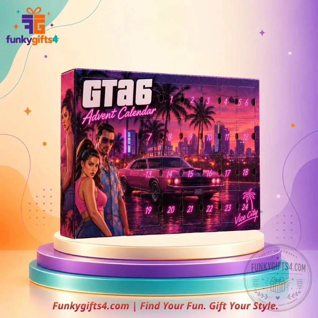 GTA 6 x Vice City 24-Piece Character & Accessory Collectible Advent Calendar 2026 GTA 6 x Vice City 24-Piece Character & Accessory Collectible Advent Calendar 2026