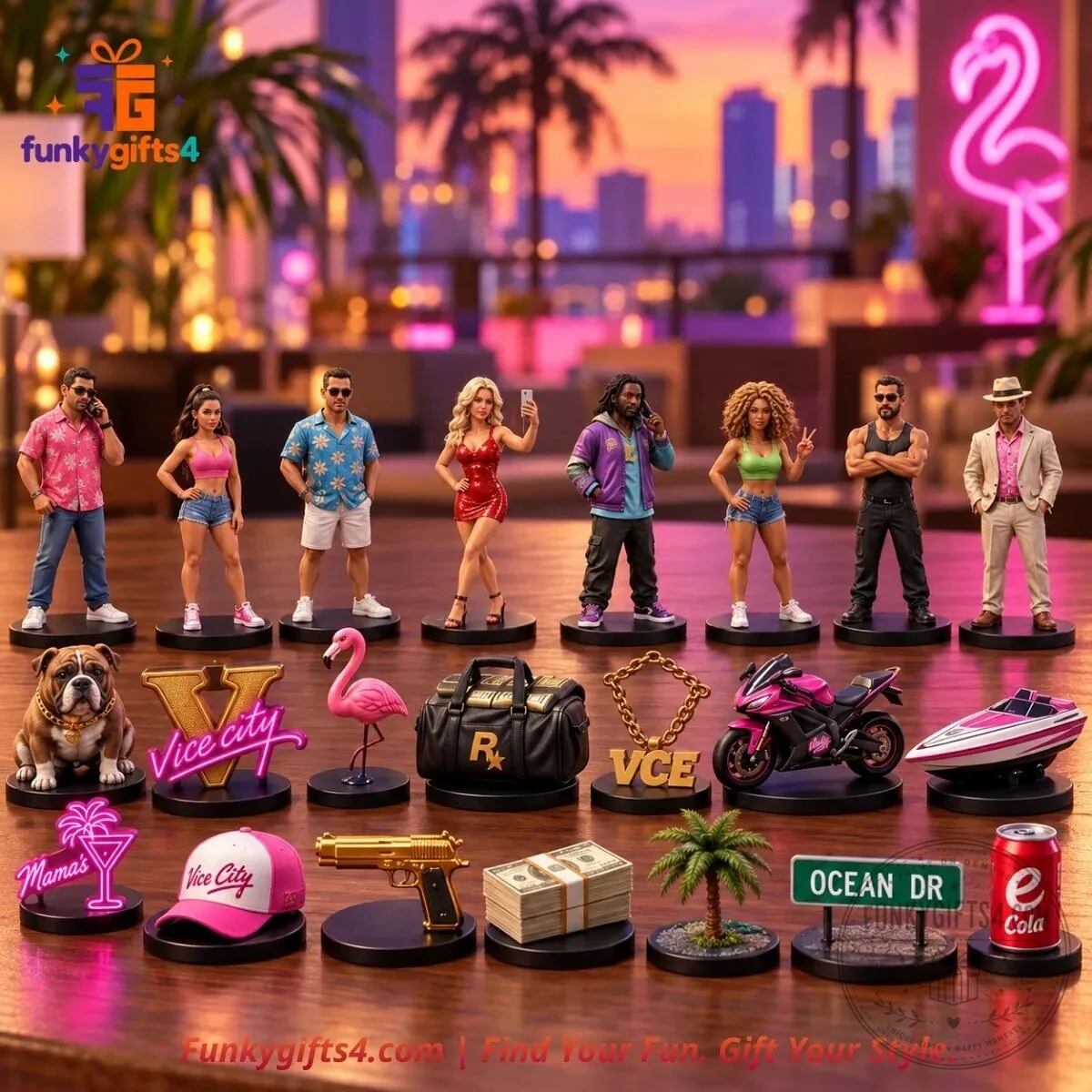 GTA 6 x Vice City 24-Piece Character & Accessory Collectible Advent Calendar 2026 12 GTA 6 x Vice City 24-Piece Character & Accessory Collectible Advent Calendar 2026