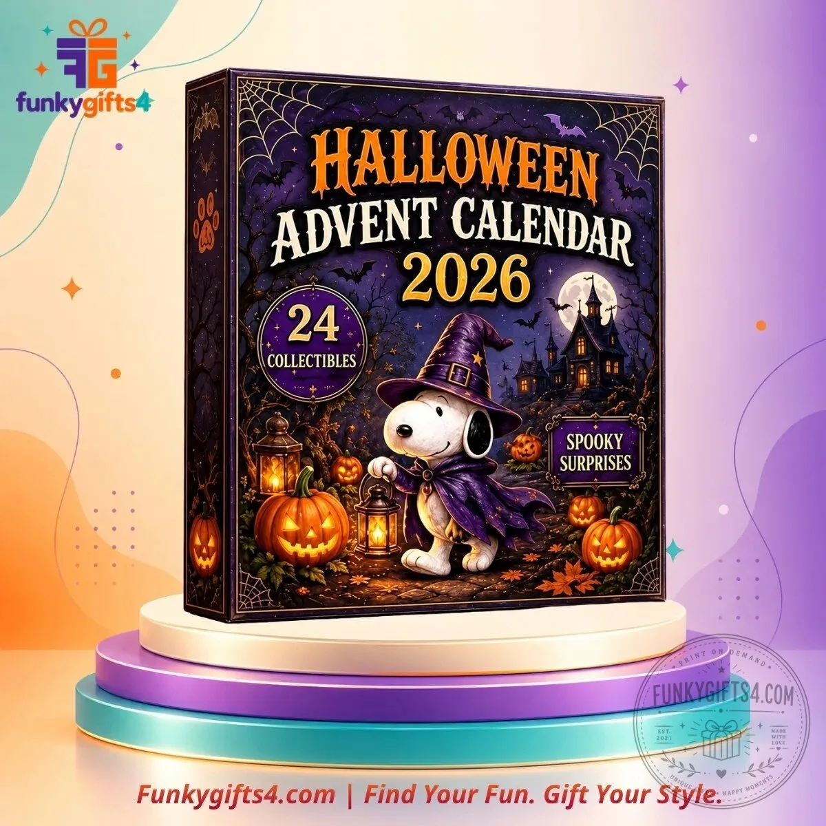 Snoopy x Halloween 24-Day Spooky Costume Collectible Mini Figure Advent Calendar 2026 9 Snoopy x Halloween 24-Day Spooky Costume Collectible Mini Figure Advent Calendar 2026