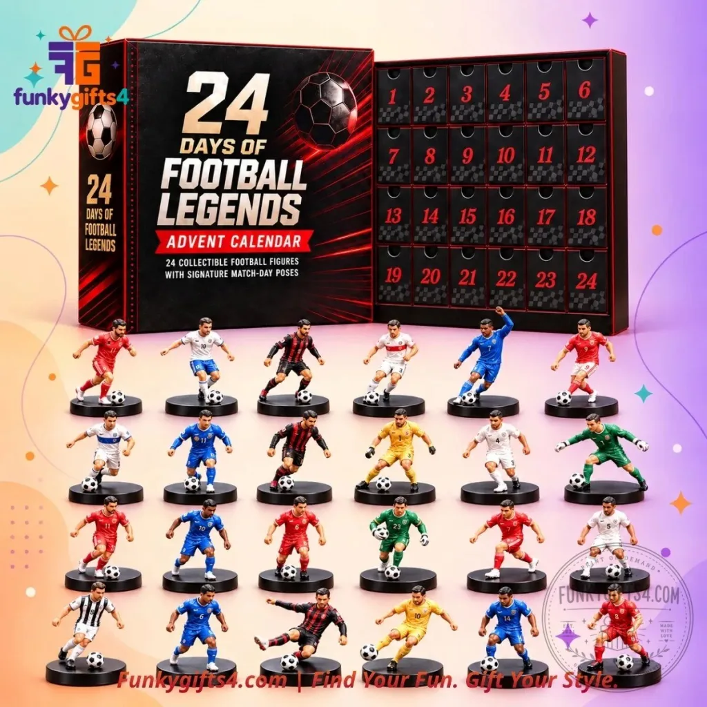 "Top 5 Unique Advent Calendars 2026: Soccer, Police, Dinosaurs & More" 20 Football Legends Christmas 24-Day Soccer Player Mini Figure Advent Calendar Collectible Set 2026