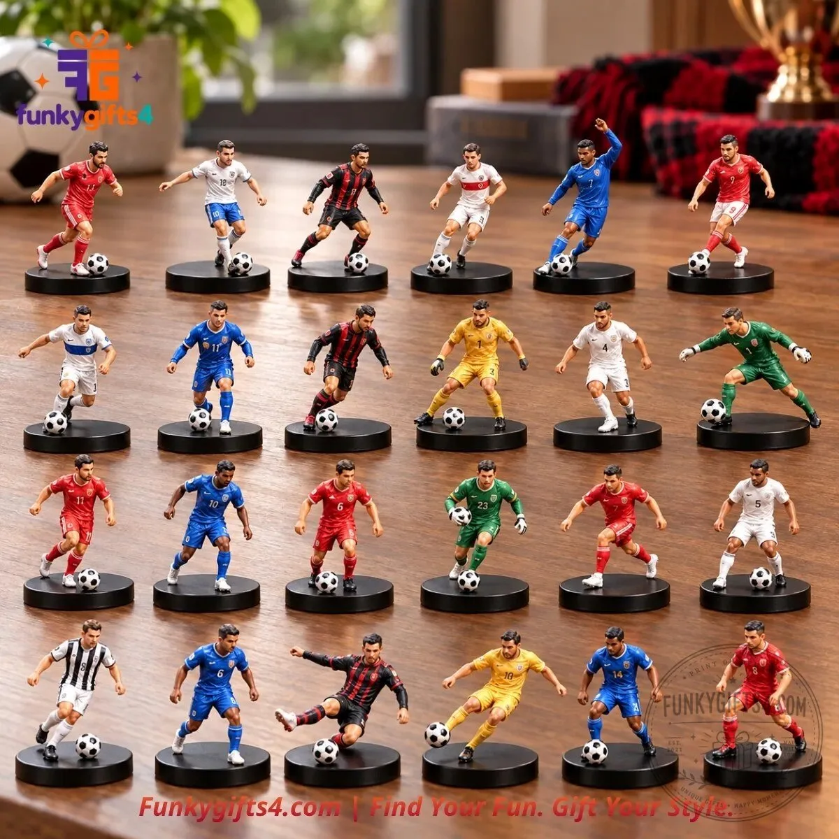 Football Legends Christmas 24-Day Soccer Player Mini Figure Advent Calendar Collectible Set 2026 10 Football Legends Christmas 24-Day Soccer Player Mini Figure Advent Calendar Collectible Set 2026