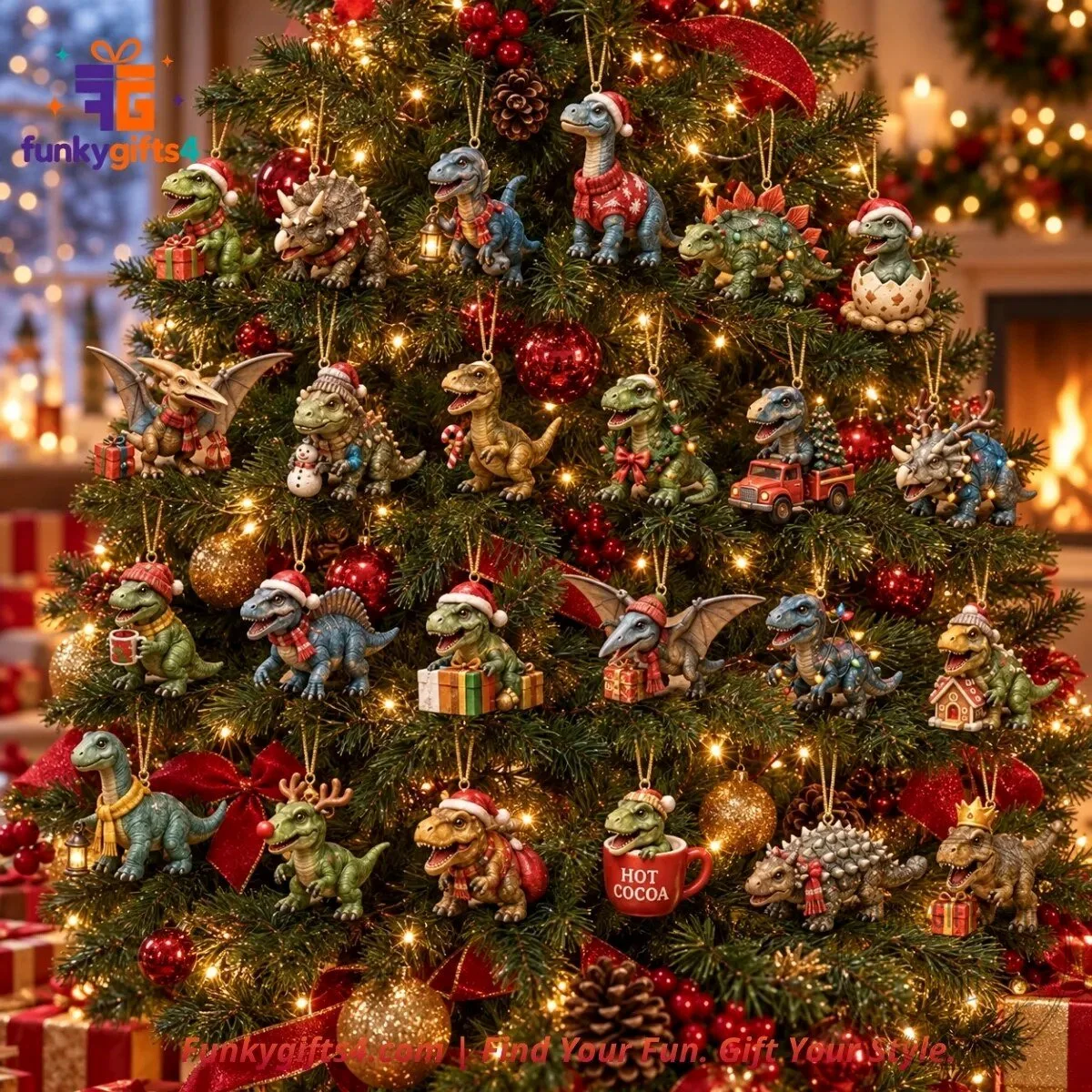 Dinosaur Christmas 24-Day Holiday Countdown with 24 Collectible Festive Dinosaur Figurines Advent Calendar 2026 11 Dinosaur Christmas 24-Day Holiday Countdown with 24 Collectible Festive Dinosaur Figurines Advent Calendar 2026